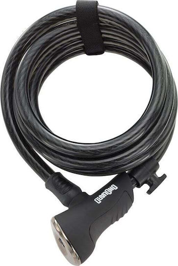 OnGuard Bicycle Cable Lock with Key / Combination Gray