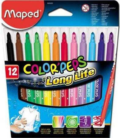 Maped Maped Drawing Markers Coarse Set 12 Colours