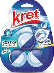 Kret Block Toilet with Scent Ocean Fresh