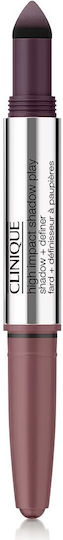 Clinique High Impact Shadow Play Shadow Double Eye Shadow Matte in Stick Royal Couple 1.9gr