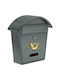 Vorel Outdoor Mailbox Inox in Gray Color 38x32x10.5cm