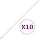 Vidaxl Κανάλι Καλωδίων Ø16 Χιλ 10 Μ Pvc