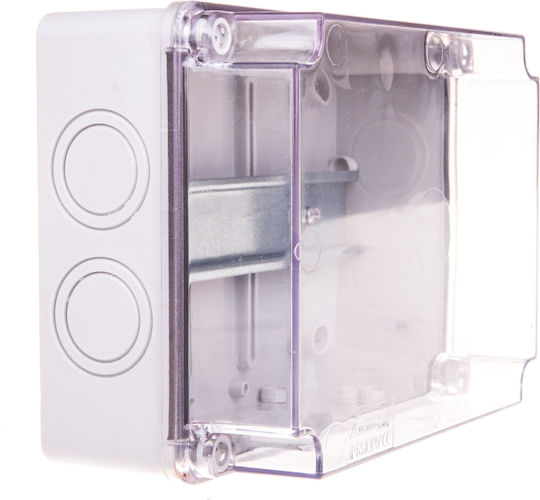 Elektro Plast Surface Mounted Electrical Box Watertight IP65 Transparent