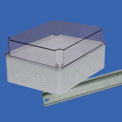 Elektro Plast Surface Mounted Electrical Box Watertight IP65 Transparent
