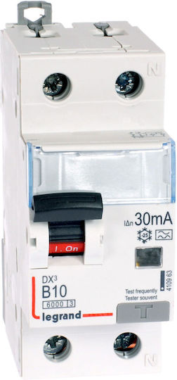 Legrand Ρελέ Ράγας Διαρροής 10A Διπολικό με Τάση 230V