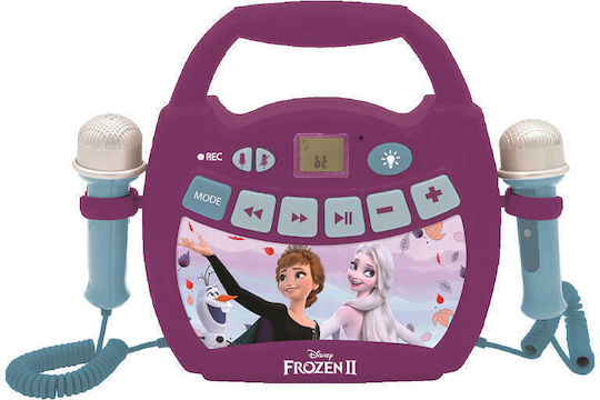 Lexibook Set de instrumente muzicale Karaoke Frozen MP320FZZ