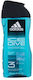 adidas Ice Dive Αφρόλουτρο σε Gel για Άνδρες 3in1 250ml