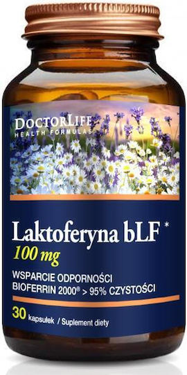 Doctor Life Laktoferrin Blf 100mg Dietary Supplement Supporting Immunity 30 Capsules