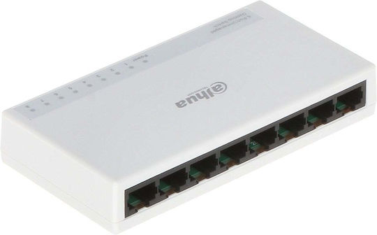 Dahua Switch Συστημάτων CCTV PFS3008-8ET-V2