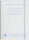 Barbara Folder with Rubber Band and Ears for Paper A4 White 25pcs