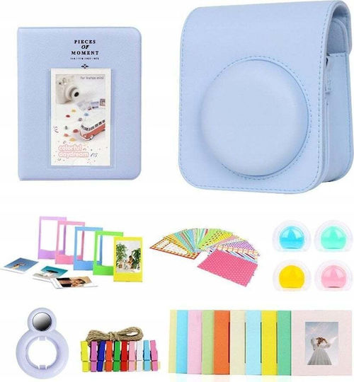 Loveinstant Camera Bag Pouch Blue