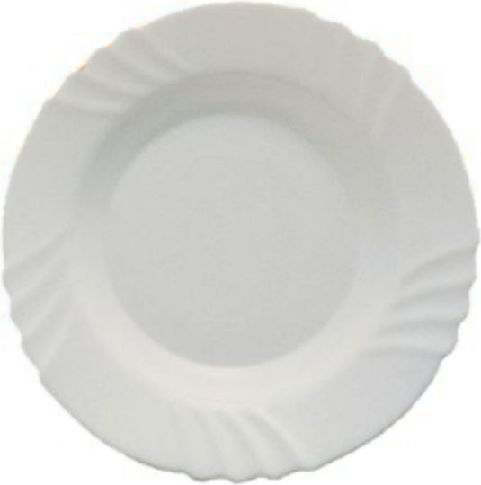 Dianomiki Teller Suppe Platz Weiß 9x9cm