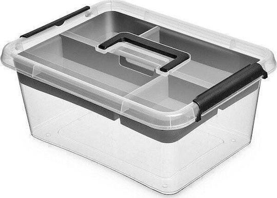 Orplast Kunststoff Aufbewahrungsbox mit Deckel 12,5 l