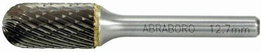 Abraboro Φρέζα Καρβιδίου για Μέταλλο 12mm x 70mm