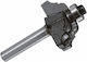 Dedra Cutter Bit Carbide for Groove Shaping in Wood 34.9mm x 8mm with Bearing