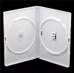 Amaray DVD-Box 1 Scheibe Weiß