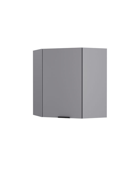 Craft Corner Cabinet Wall Graphite 60x32x72cm