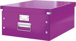 Leitz Aktenbox Store 20x20x36.9cm Lila 1Stück