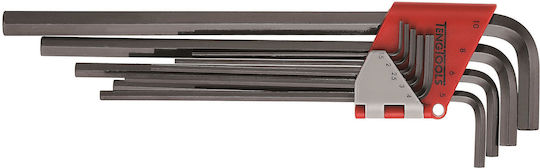 Teng Tools Allen-Schlüssel-Set mit 9 Schlüsseln
