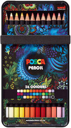 Uni-Ball Set de creioane colorate 36buc