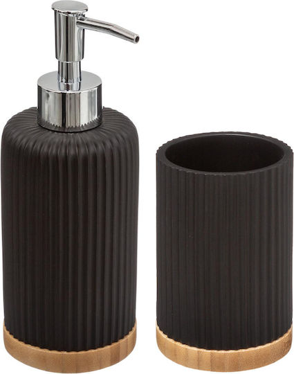 PanOikos Dispenser από Bamboo Μαύρο