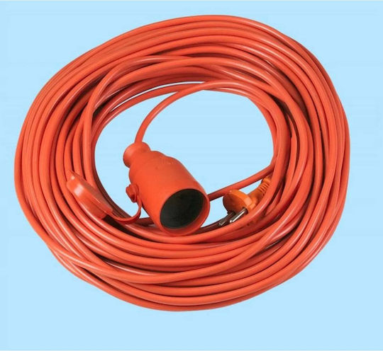 Abex Extension Cable Cord 2 x 1mm²/30m Orange