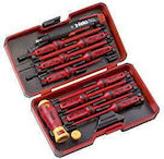 Felo Set Screwdrivers with 10 Interchangeable Tips