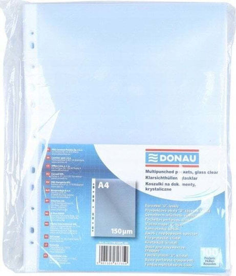Donau Folii de Plastic pentru Documente A4 100buc