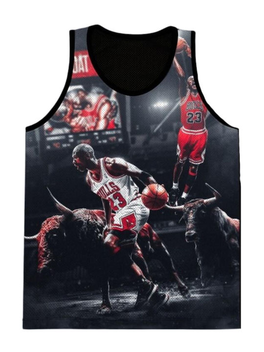 Maieu pentru bărbați Jordan Bulls Kp4714-negru