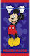 Aymax Παιδική Πετσέτα Θαλάσσης Mickey 140x70εκ.