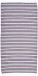 Pestemal Purple Beach Towel 170x90cm