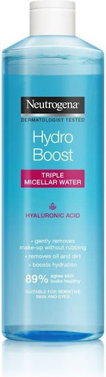Neutrogena Hydro Boost Micellar Water Αφαίρεσης Μακιγιάζ Προσώπου 400ml