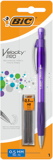 BIC Механичен Молив Пластмасово 0.5мм с Гума 1бр Сив