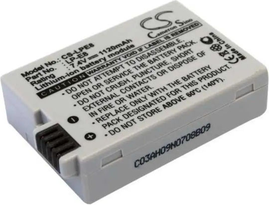 Cameron Sino Camera Battery Eos 550d 600d 650d 700d/-lpe8 SB7332