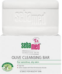 Bară de curățare Sebamed cu ulei de măsline, bară de spălare cu ulei de măsline, 150g