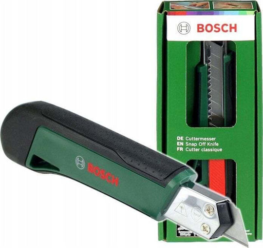 Bosch Фалцетен Нож с Пластмаса Тяло и Ширина на Острието 18мм Green