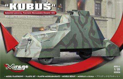 Mirage Modeling Figure Tank in Scale 1:35