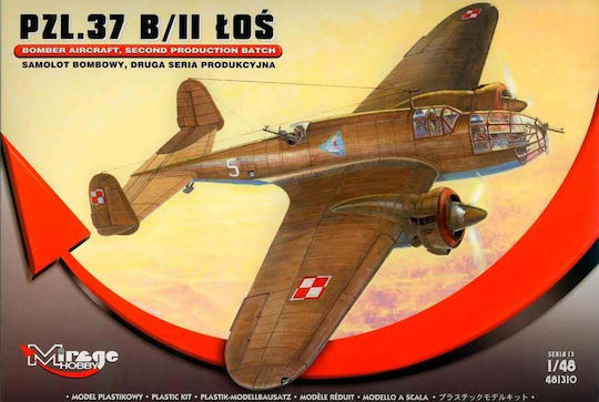 Mirage Pzl.37 Φιγούρα Μοντελισμού με Κόλλα και Χρώματα