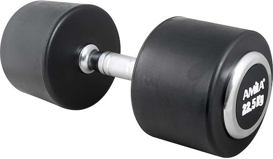 AMILA Rundes Gummi-Hantel 1 x 17,5kg
