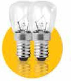 Fos me Refrigerator Bulb 15W for Socket E14 2pcs