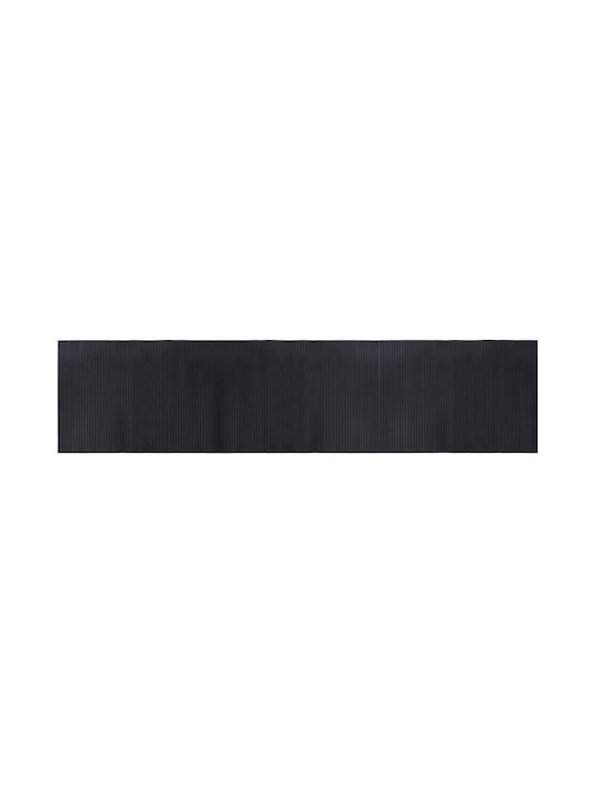 vidaXL Anti-slip Rug Rectangular Black