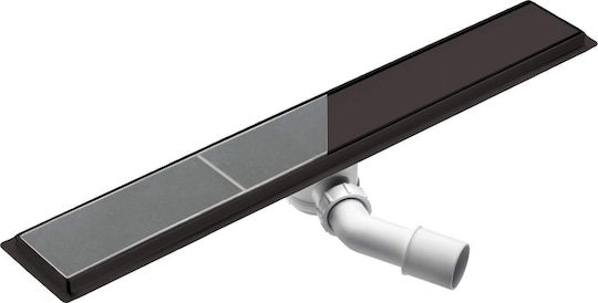 Deante Stainless Steel Siphon Shower Gray