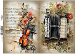 Maja's Memories Reispapier Decoupage
