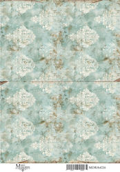Maja's Memories Hârtie de orez Decoupage Green