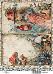 Maja's Memories Tissue paper Decoupage