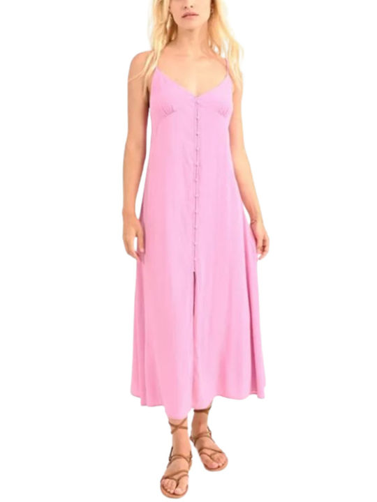 Molly Bracken Maxi Hemdkleid Kleid Rosa