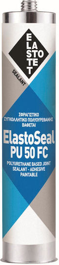 Elastotet Elastoseal Pu 50 Fc Σφραγιστική Σιλικόνη Πολυουρεθάνης Γκρι 310ml