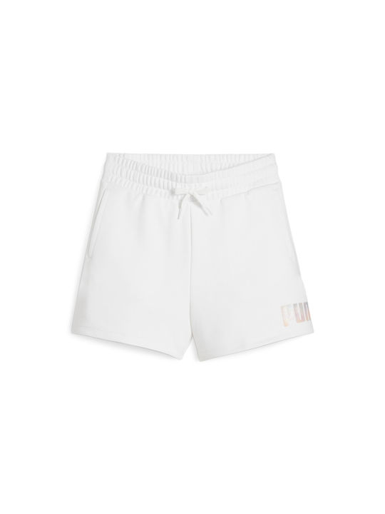 Puma Kinder Shorts/Bermudas Stoff Weiß