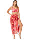 Minerva Fuchsia Women's Pareo Floral