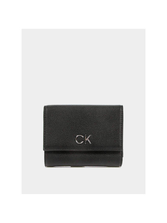 Calvin Klein Mici Piele Portofel pentru femei Monede cu RFID Negru